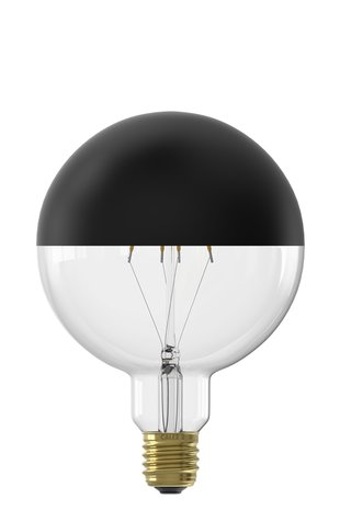 Tête de lampe LED dimmable E27 miroir or 6W 360 lm 1800K