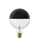 Calex Calex LED Volglas Filament Kopspiegel Globelamp 220-240V 4W 190lm E27 G125, Zwart 2000K Dimbaar Calex Calex LED Volglas Filament Kopspiegel Globelamp 220-240V 4W 190lm E27 G125, Zwart 2000K Dimbaar