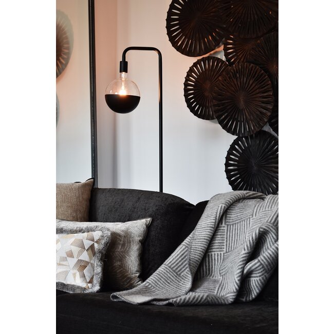 Calex Kalmar Top Mirror Matte Black XXL 360lm 6W 1800K E27 Dimmable