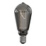 Calex-LED-Glasfaser-rustikale Lampe ST64 Titanium SMD 220-240V 3.5W 40lm 2000K E27 Dimmbar über LED-Dimmer