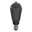 Calex-LED-Glasfaser-rustikale Lampe ST64 Titanium SMD 220-240V 3.5W 40lm 2000K E27 Dimmbar über LED-Dimmer