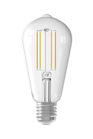 CALEX SMART SMART LED Filament Lampe rustique transparente