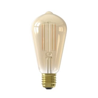 Calex Calex Smart Wifi LED Filament Gold Rustic lamp