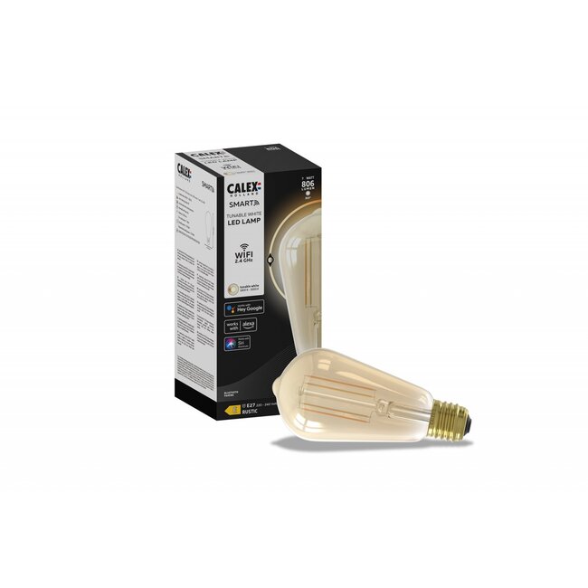 Calex Smart LED Filament Gold Rustic lamp