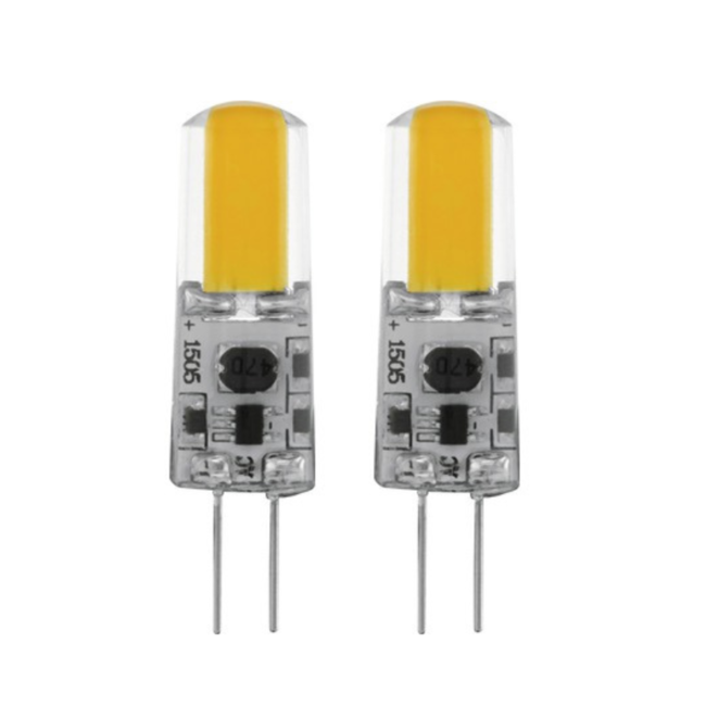 EGLO LED-capsulelamp G4/1,8W, 2 stuks
