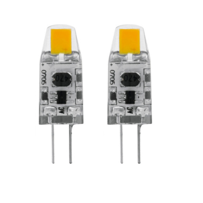 EGLO LED-capsulelamp G4 / 1,2 W,  2 stuks