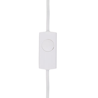 Tradim 64201 LED Snoerdimmer incl. Snoer Wit | 2-100W