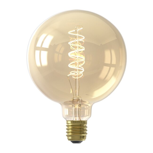 Calex LED Full Glass Flex Filament Globe Lamp G125