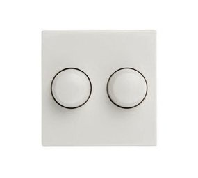 Dimmer knobs for double wall dimmers