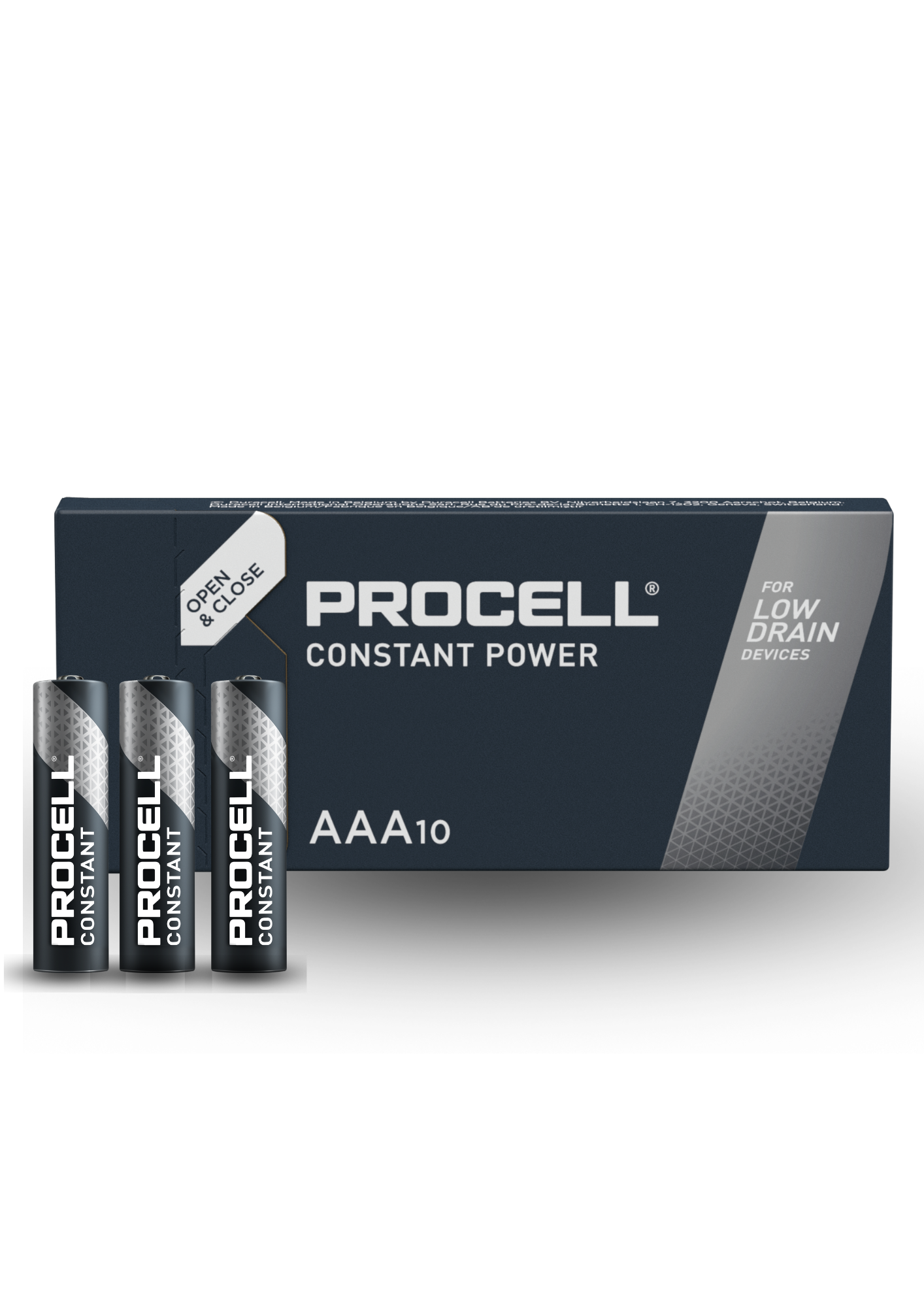 Duracell Procell Constant Alkaline Pile 1,5V AAA - 10 pièces