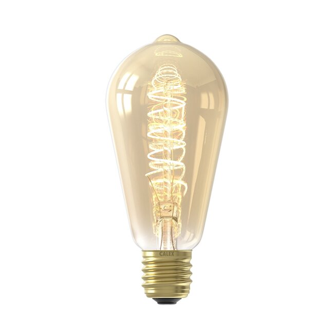 CALEX LED Lampe rustique de filament flexible en verre