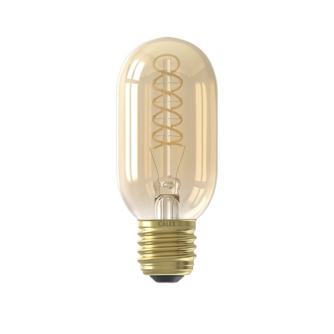 Lampe tubulaire à filament flexible Calex LED plein verre