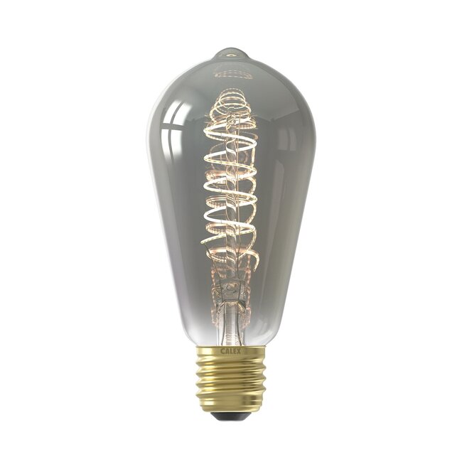 CALEX LED Lampe rustique de filament flexible en verre complet
