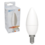 Lampe bougie LED DimToWarm E14 - dépolie - gradable en blanc extra chaud - 5W (40W)