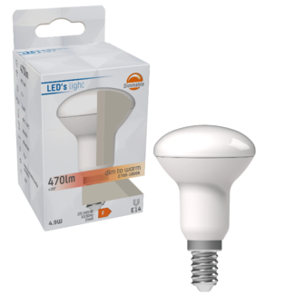 LED's light Lampe à réflecteur LED DimToWarm E14 - Gradable en blanc extra chaud