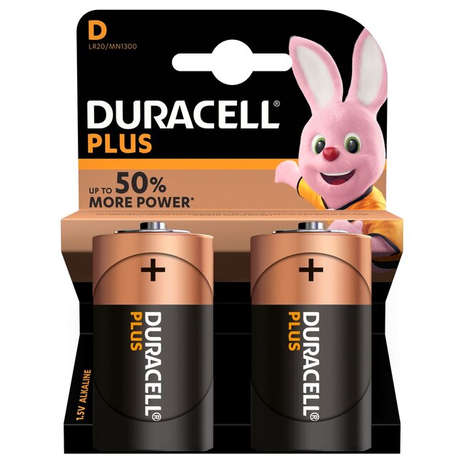 Duracell Procell Constant Alkaline-Batterie 1,5 V LR20 D