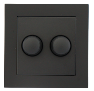 Matt Black Switchgear