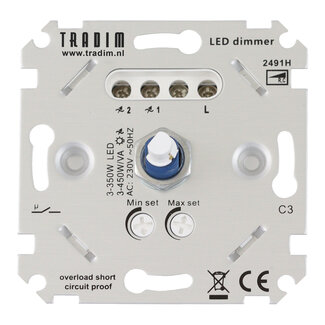 2491H LED Muurdimmer | 3-450W