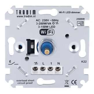Tradim 2500W WiFi Muurdimmer | 5-150W