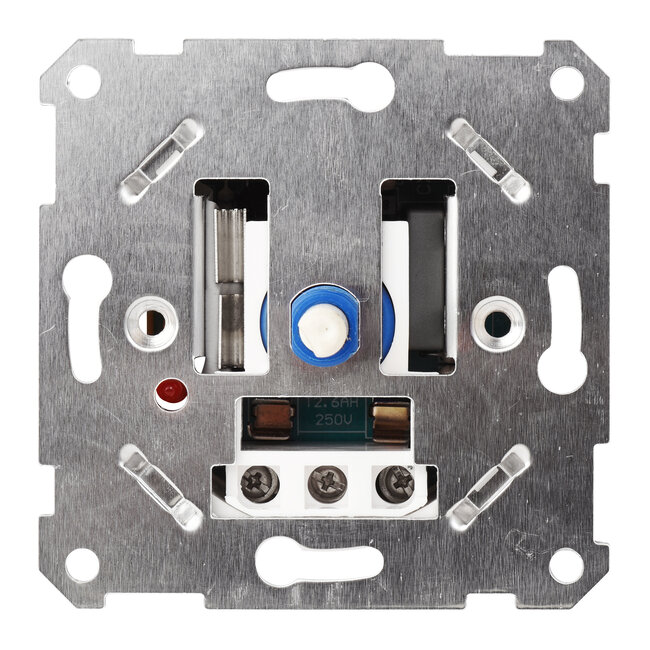 230V Wall Dimmer for Halogen & Incandescent Lamps 35-300W – Cover Plate & Dimmer Knob Included | Tradim 2331