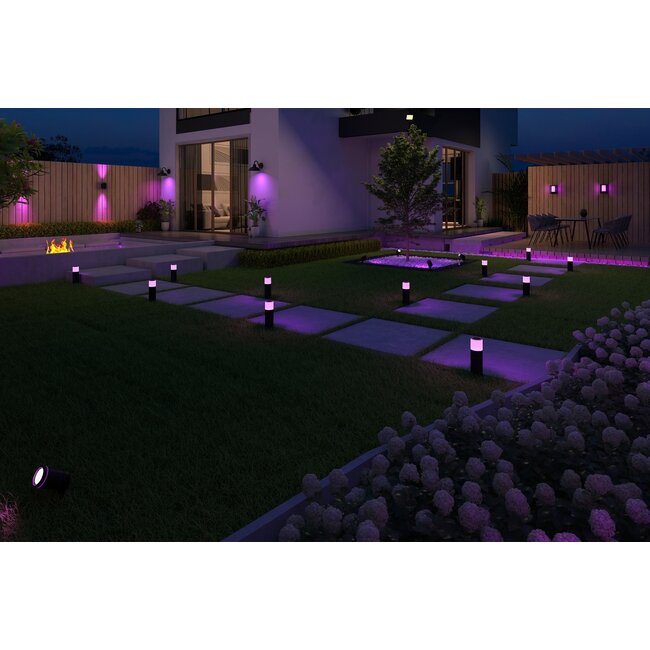 Smart Lanterne classique extérieure de Calex RGB CCT 4W 380lm