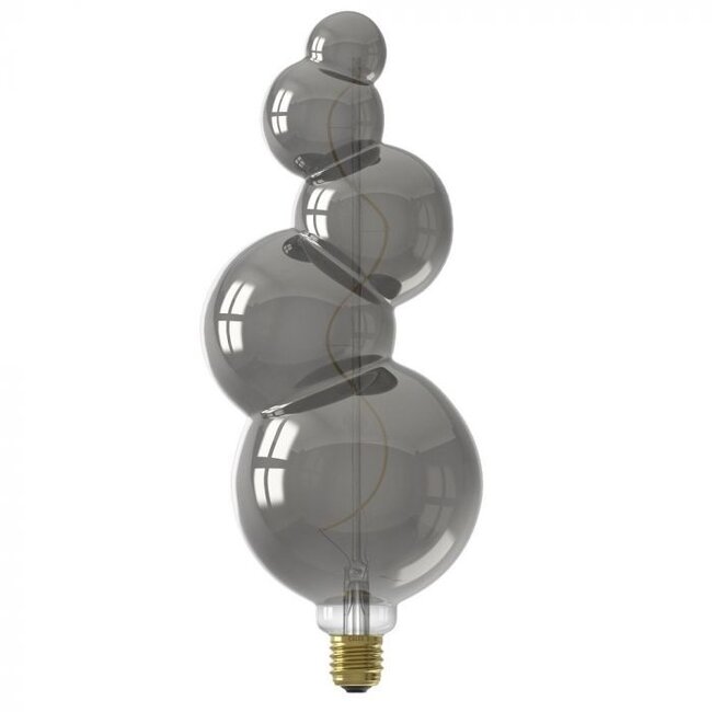 Calex Alicante XXL LED Lampe 220-240V 4W 60lm E27 Titanium 1800K Dimmable