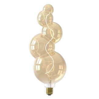 Calex Alicante XXL LED Lamp 220-240V 4W 130lm E27 Gold 2100K Dimmable