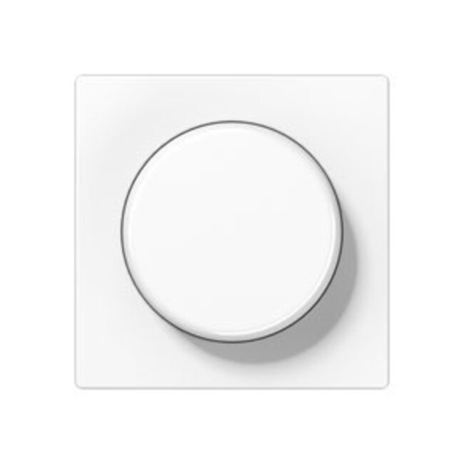 Single Dimmerswitch Button Jung AS500 | Alpine White