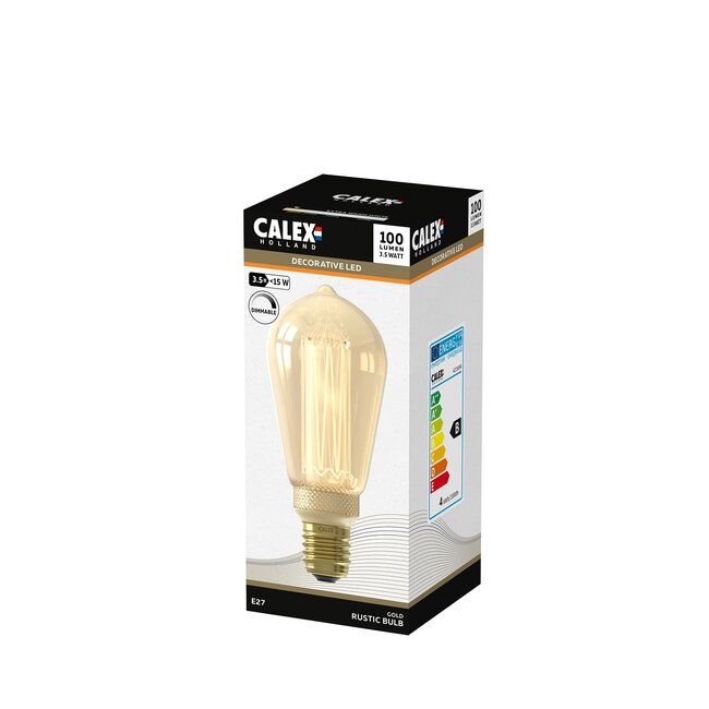 Calex LED GlassFiber Rustic Lamp