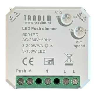 5001PD LED Variateur d'impulsions | Interrupteur à impulsion