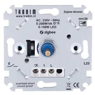 Tradim 2501ZB Zigbee Gradateur Mural| 5-150W