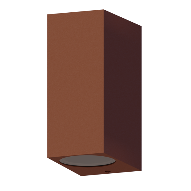 Calex LED-Wandleuchte - Up & Down - 2x GU10 - Rost