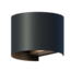 Calex Calex LED Wall Light Oval - Up & Down - Noir - Lumière blanc chaud - 7W