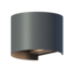 Calex LED Wandlamp Ovaal - Up & Down - Antraciet - Warm Wit Licht - 7W