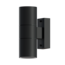 Applique LED Calex en acier inoxydable - Montée et descente - 2x GU10 - Noir
