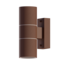 Applique LED Calex en acier inoxydable - Montée et descente - 2x GU10 - Rouiller
