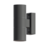 Applique LED Calex en acier inoxydable - Montée et descente - 2x GU10 - Anthracite