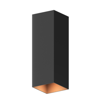 Calex Calex LED Wandlamp - Up & Down - Zwart - Warm Wit Licht - 8W
