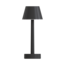 Calex Lucca Lampe à poser rechargeable - Extérieur - Noir - 5W