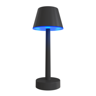 Calex Calex Lucca Lampe à poser rechargeable - Extérieur - Noir - 5W
