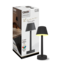 Calex Lucca Lampe à poser rechargeable - Extérieur - Noir - 5W