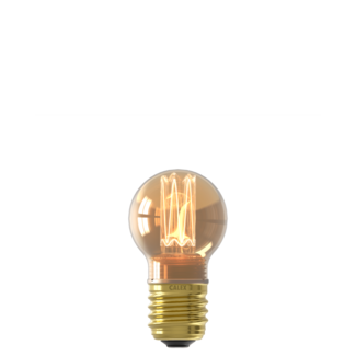 Calex Calex Crown LED Lamp - E27 - P45 - Goud - 2.3W