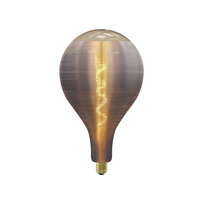 Calex Silk Splash Grijs Spiraal filament 220-240V 4W 80lm 1800K E27 Dimbaar met LED dimmer