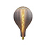 Calex Silk Splash Grijs Spiraal filament 220-240V 4W 80lm 1800K E27 Dimbaar met LED dimmer