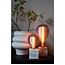 Calex Silk Splash Grijs Spiraal filament 220-240V 4W 80lm 1800K E27 Dimbaar met LED dimmer