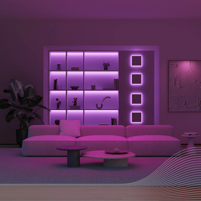 Calex Vibey LED strip 5M RGBIC+CCT