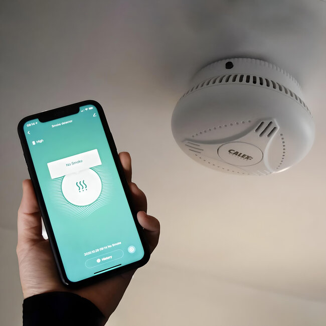 Calex Smart smoke detector - 5 Jahre Batterielebensdauer