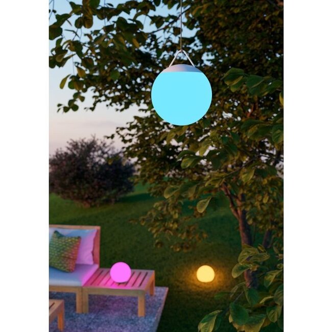 Eglo Poffiobello LED-RGB-KOGEL Ø200 Wit 'POGGIOBELLO'