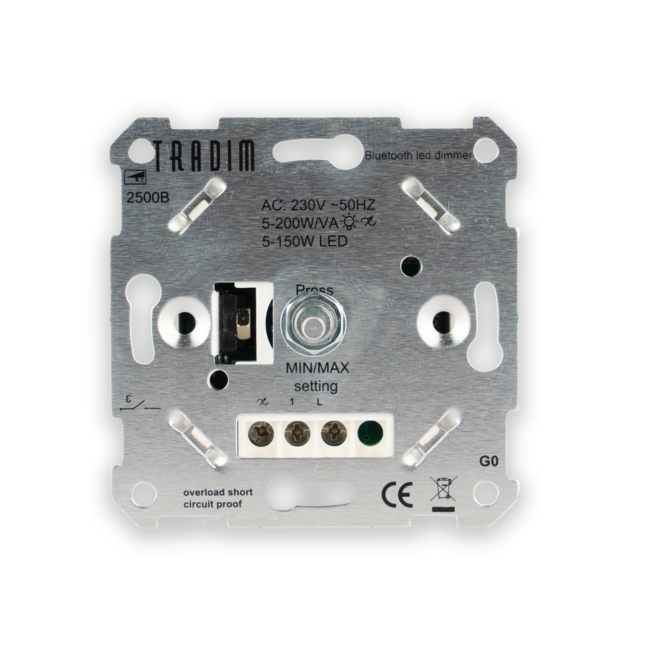 2500B Bluetooth wall dimmer