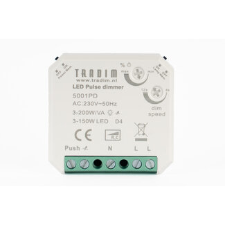 Tradim 5001PD LED Pulse dimmer | Pulse switch